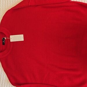 Women's Boxy Split Hem Crew Next Sweater